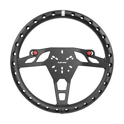 350mm/13.75 Machined Aluminum Vms Racing Ultra Lightweight Race Steering Wheel K • $139.95
