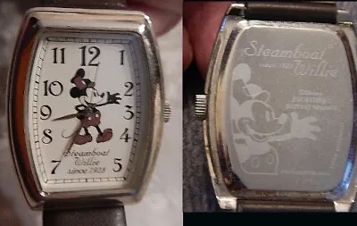 Disney Steamboat Willie/Mickey Mouse Quartz Wrist Watch Japan Movement • $14.99