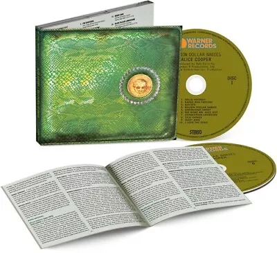 ALICE COOPER *Billion Dollar Babies 50th Anniversary Deluxe Edition *NEW 2 CD!! • $23.98