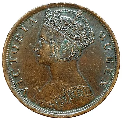 Hong Kong China 1901 Coin 1 Cent Bronze Queen Victoria • £20