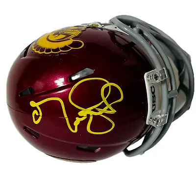 Matt Leinart Signed Autograph Usc Trojans Football Mini-helmet Coa Auto Heisman • $79.99