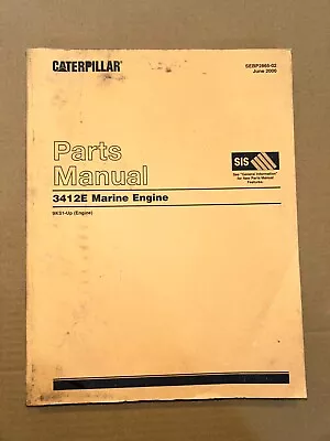 CAT Caterpillar 3412E Marine Engine Parts Manual 9KS1-Up • $35