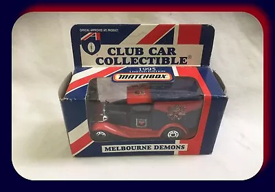 Matchbox AFL Club Car 1995 Ford Model A Melbourne Demons  • $35