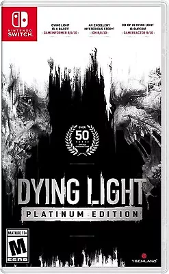 Dying Light Platinum Edition Nintendo Switch Brand New Sealed • $89