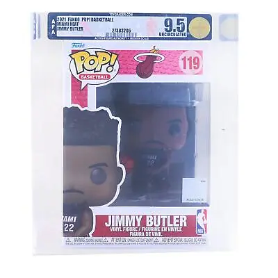 Miami Heat NBA Funko POP | Jimmy Butler (Black Jersey) | Rated AFA 9.5 • $199.99