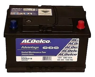 ACDELCO ADVANTAGE AD56318 / DIN65LMF / 357 / MF66 / DIN66MF / 3662 Battery • $189