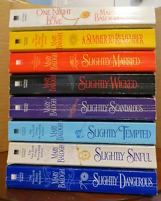 Mary Balogh Lot Of 8 Paperbacks: Bedwyn Complete Series Set + 2 Prequels • $39