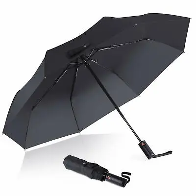 REYLEO Windproof Travel Umbrella With Teflon Coating Ultralight Only 320g Auto • $12.08