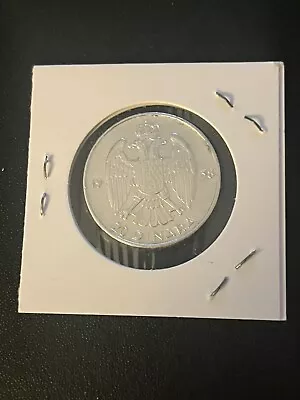 1938 Yugoslavia 20 Dinara 750 Fine Silver Coin • $10