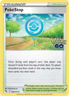 Pokestop - 068/078 - Uncommon - Pokemon Go - Pokemon Card • $4.25