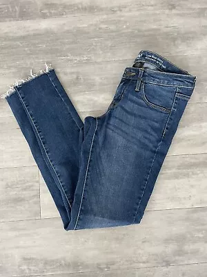 Mossimo Jeans Women 4L Dark Blue Skinny Low Rise Dark Denim • $9.99