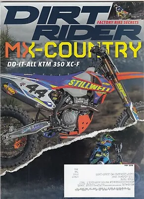 DIRT RIDER – May 2016 – MX Country / KTM350 XC-F / Dakar The Battle Against Time • $6.99