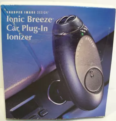 Sharper Image Ionic Breeze Car Plug-In Ionizer # SI629 Air Freshener Purifier • $11.99