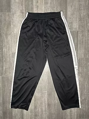 Vintage Nike Sportswear Men's Activewear Track Pants Size Small Black White • $28.99