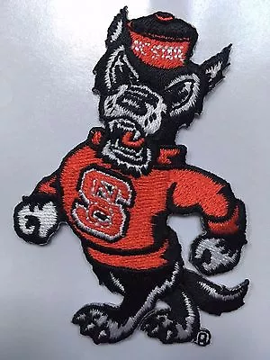 $7.95 • Buy NC State Patch North Carolina Patch NC State University Wolfpack Iron On 3  Tall
