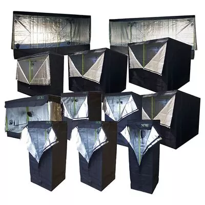 Indoor Hydroponic Grow Tent Light Box Bud Dark Room MonsterBud Urban Hobby Mylar • £335.50