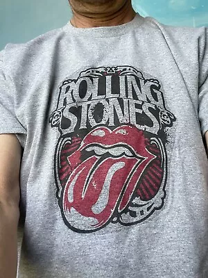 Rolling Stones Lips Vintage Like Large T Shirt • $9.99