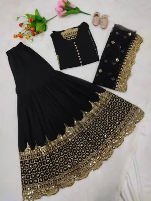 Wedding Party Wear Dress Bollywood Suit New Gown Indian Salwar Kameez Pakistani • $84.70