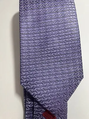 NWT. Isaia Napoli 7-Fold  Lavender Silk Tie • $150