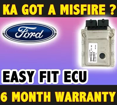 Ford Ka Ecu Plug & Play 9gf.tk 52011154 51981640 52044178 52003434 Engine Virgin • £120