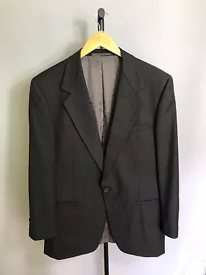 V2 By Versace Mens Wool Jacket Gray Sz 50 • $227.51