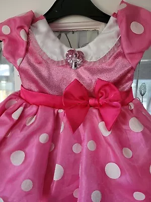 Disney Baby Minnie Mouse Fancy Dress Costume Age 6 -12 Months Disney Store  • £11