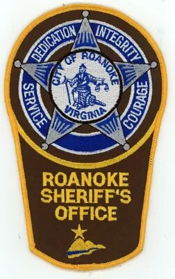 Virginia Va Roanoke County Sheriff's Office Nice Shoulder Patch Police • $5.99