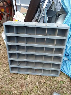 Industrial Metal Parts Bin Steam Punk Cargo Van Tool Box Tool Organizer  • $99.99