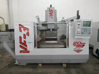 Haas VF-3 Vertical Machining Center 20 Station Carousel Tool Changer 7500 RPM  • $19500