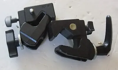 Lot Of 2 Clamps 1@ Manfrotto # 035 & Other Has No Number • $19.99