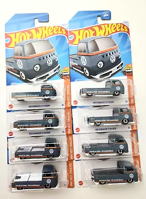 Hot Wheels Volkswagen T2 Pickup Bluegray #42 42/250 - 2024 HW Hot Trucks -8pcs • $28.99