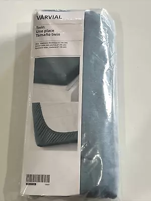 New IKEA VARVIAL Twin Fitted Sheet Light Blue 405.017.93 • $18.59