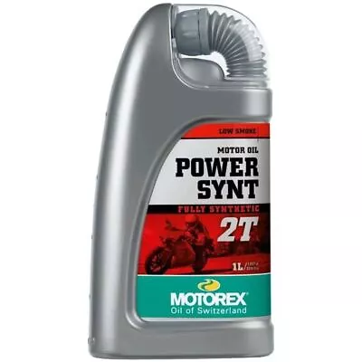 Motorex Power Synt 2T 2 Stroke Engine Oil 1 Litre Great Quality Quick Dispatch • $30.72