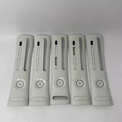 Lot Of 5 Replacement Faceplates For White Xbox 360 “Fat” Console - Microsoft OEM • $29.99