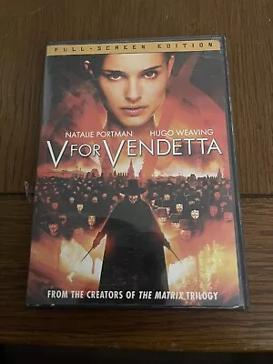 $4.12 • Buy V For Vendetta (Full Screen Edition) - DVD By Natalie Portman - VERY GOOD BB