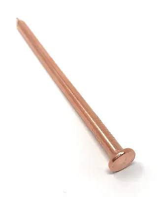 Copper Nails For Killing Trees Stumps And Roots These Killer Spikes 4″ 12 Pack • $19.84