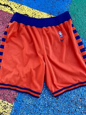 VTG 90s/2000s New York Knicks NBA Nike Rewind Alternate Basketball Mesh Shorts L • $29.99