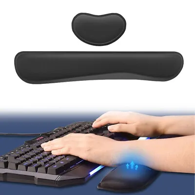 £4.69 • Buy Keyboard Wrist Rest Keyboard And Mouse Pad With Gel Wrist Rest Support Foam