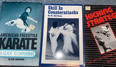 $24.95 • Buy Lot Of 3 Vintage Karate Books Skill In Counterattacks By Pu Gill Gwon See Photos