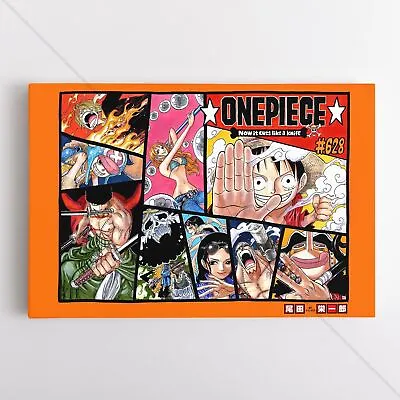 One Piece Poster Canvas - Chapter 628 M Art Printajor Cleanup • $60.45