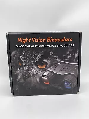 Night Vision Binoculars GlassOwl 4K IR Night Vision Binoculars • $69.99