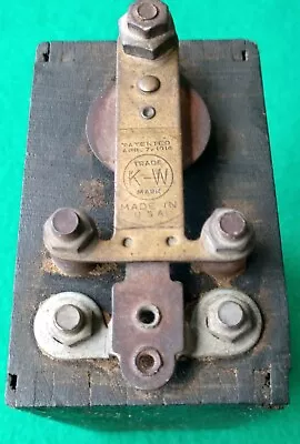 Antique Ford  Model T  KW Ignition Coil/Magneto Wood Box 1914 • $18