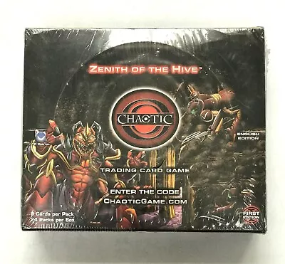 Chaotic TCG Zenith Of The Hive 1st Edition FACTORY SEALED Booster Box! • $249.99