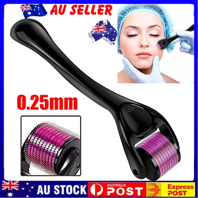 $10.90 • Buy 0.25mm Derma Roller Titanium Micro Needle Skin 540 Needles Scars Anti Aging AU 
