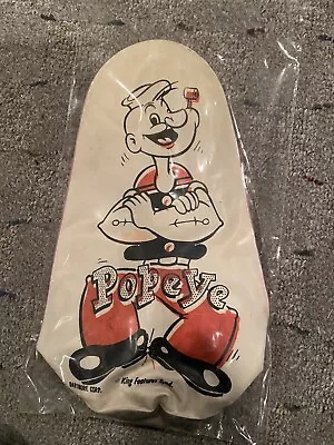 Vintage Rare Miniature Popeye Inflatable Vinyl Bop Bag 12”Tall Toy • $18.52