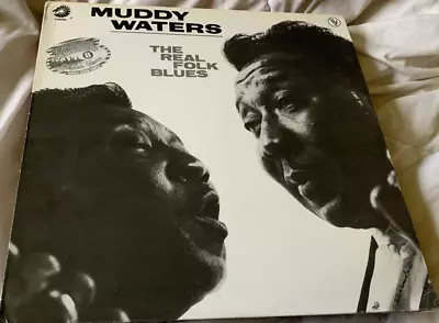 Muddy Waters The Real Folk Blues Vinyl LP Reissue 1981 • $31.11