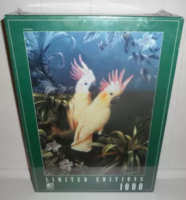 NWF COCKATOOS Limited Edition 1000 Pcs Puzzle Michael Jackson Birds Wildlife NEW • $14.97