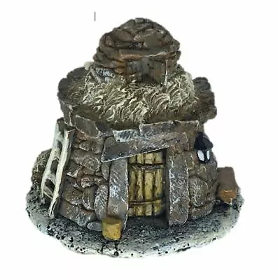 Micro Troll Hut 2  Stone Fairy Garden Hobbit  House Terrarium House • $7.99