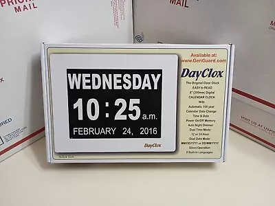 DayClox Memory Loss International Digital Calendar Day Clock • $49.54