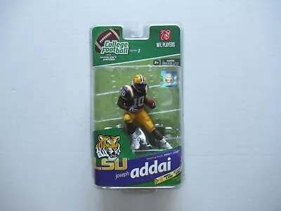 Mcfarlane College Football Lsu Joseph Addai Cl Variant Figure Low #11/500 Sealed • $49.99